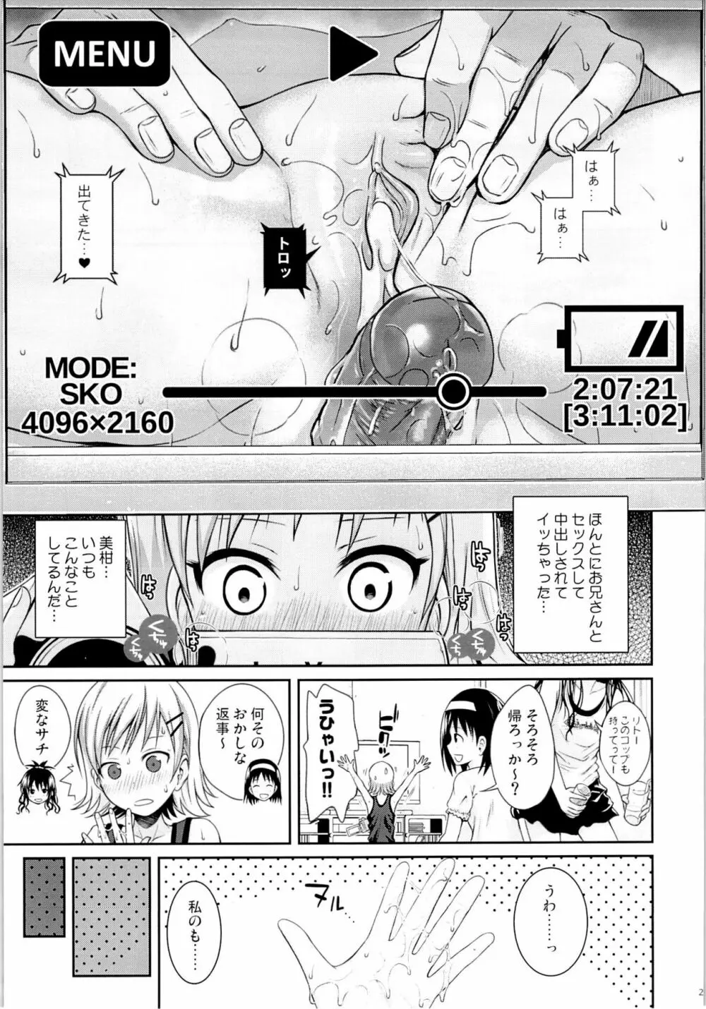 トモダチノエッチナキョウダイカンケイ Page.26