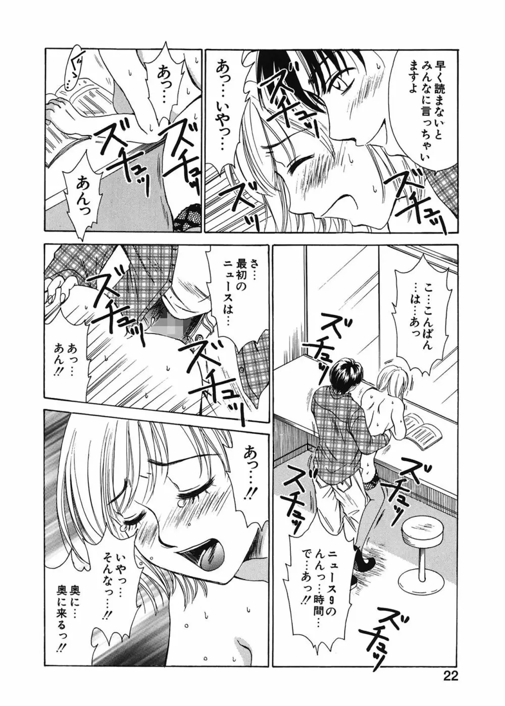 21時の女 ～ニュース・キャスター桂木美紀～ 1 Page.22