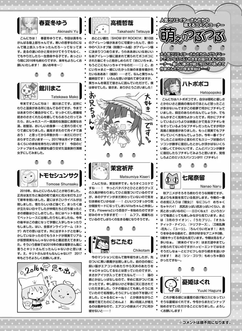 電撃萌王 2017年2月号 Page.168