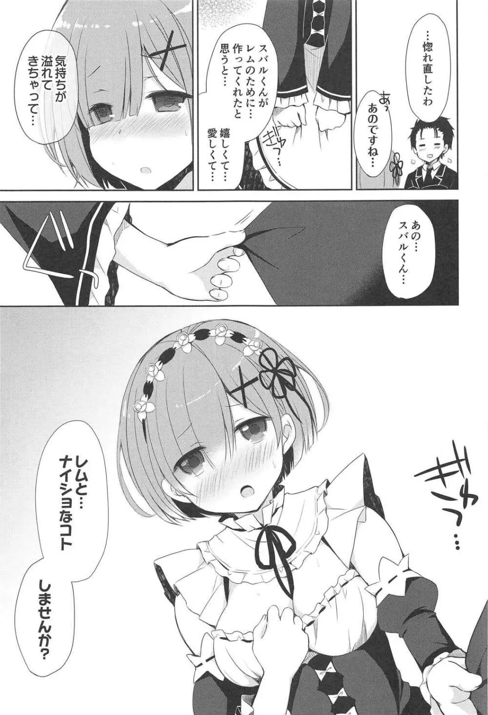 レムとナイショなコトしませんか? Page.14