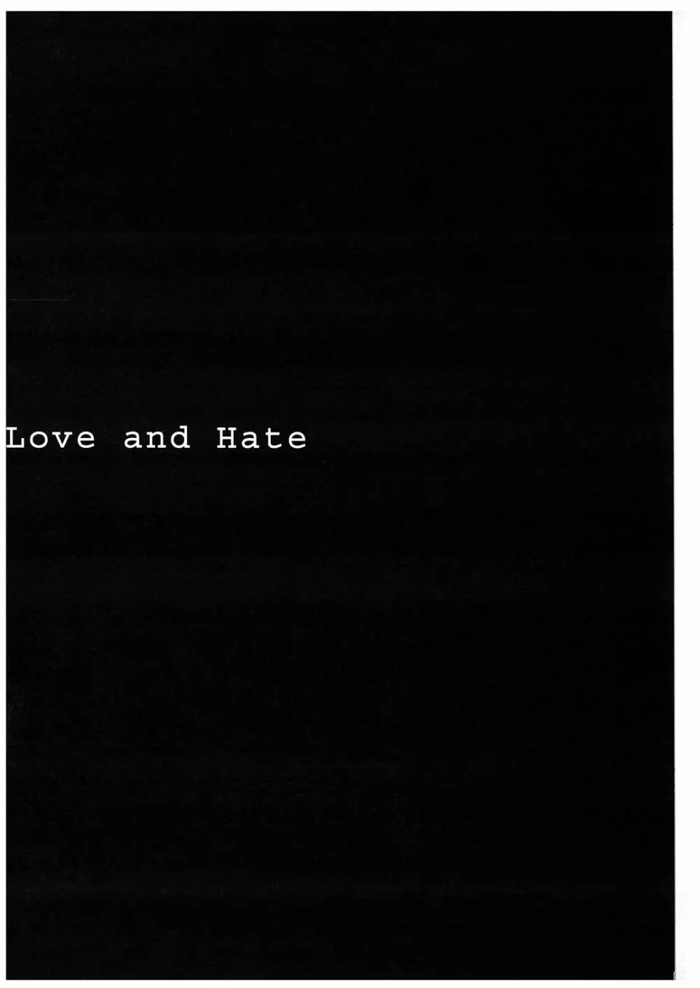 Love and Hate Page.2