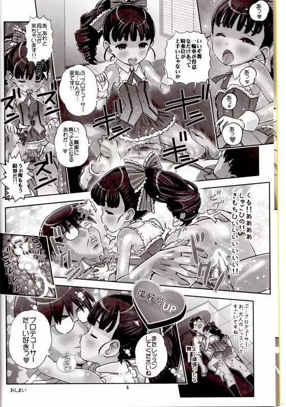せんせぇはぁはぁはぁはぁだーい好きっ!! (アイドルマスター シンデレラガールズ) Page.5