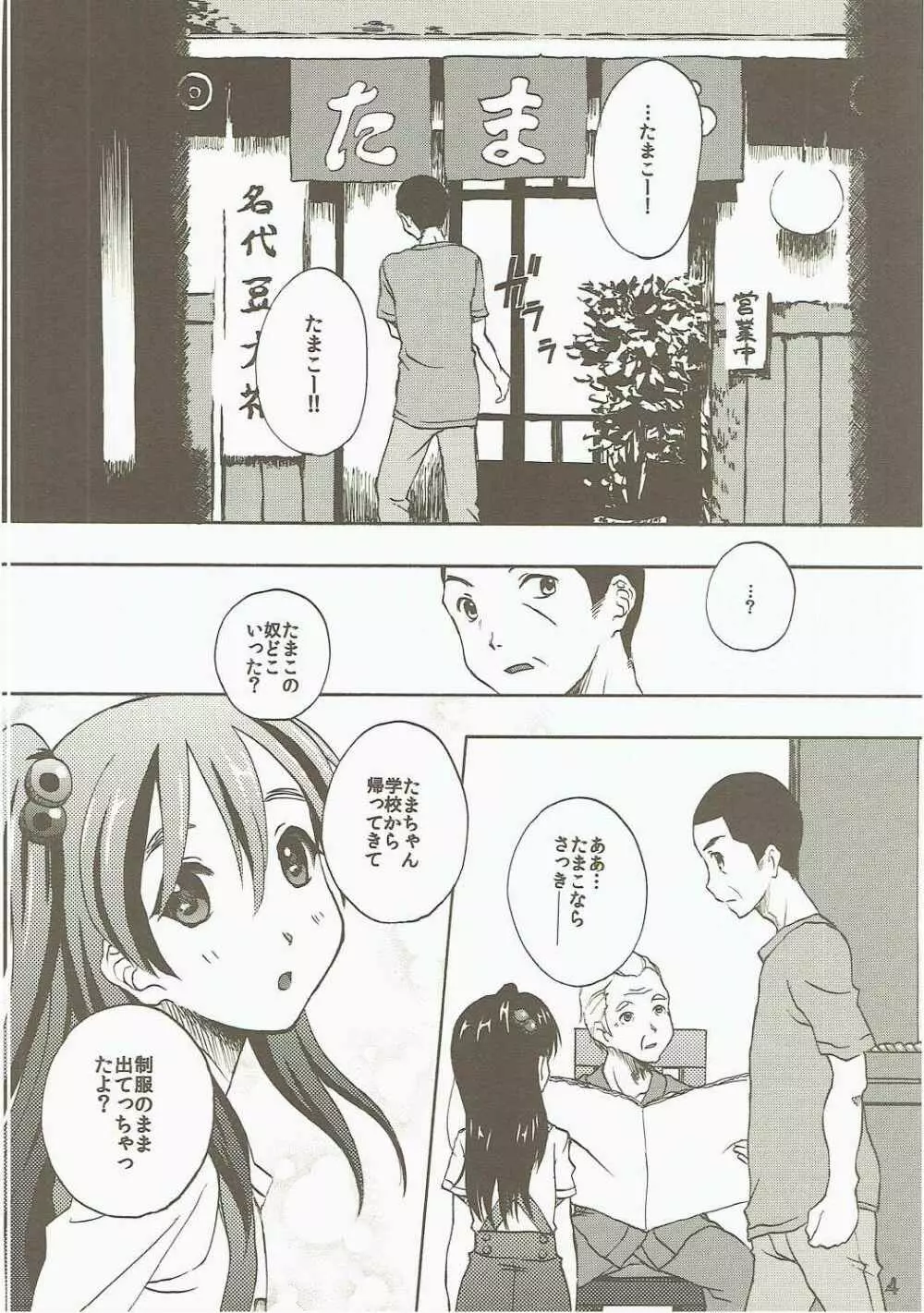 小股の切れ上がったいいたまこ。 Page.3