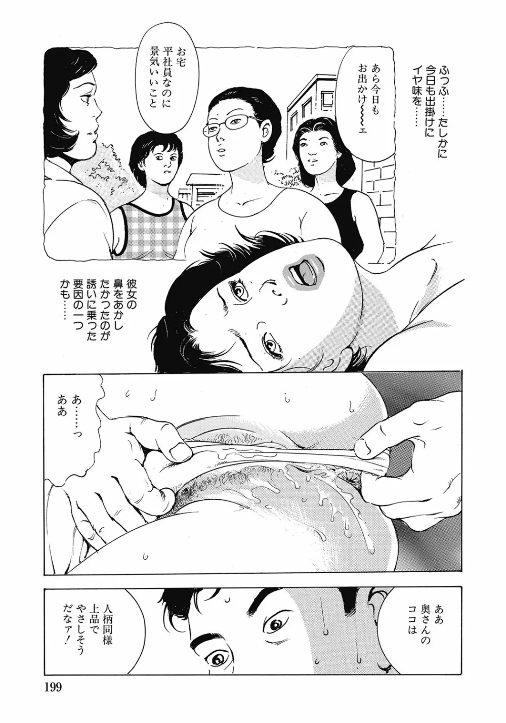 欲求不満の人妻不倫日記 Page.198
