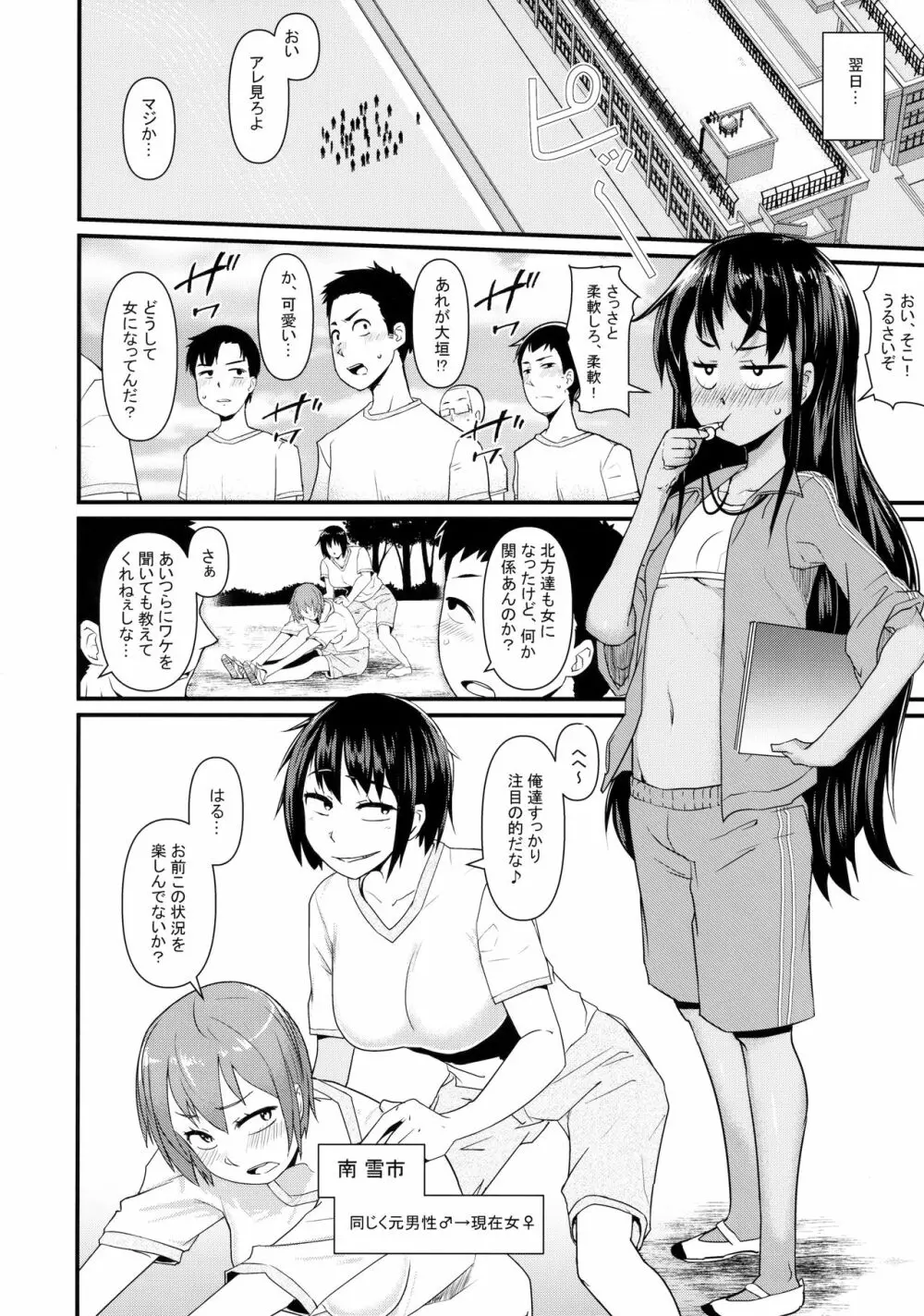 女体化パンデミック3 Page.3