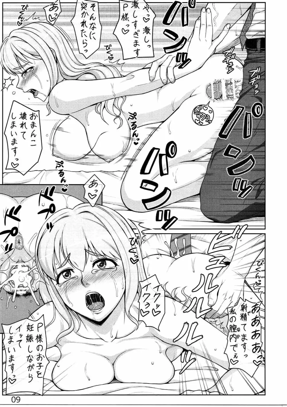 疲れたアイドルを狙う悪質セクハラマッサージ Page.8