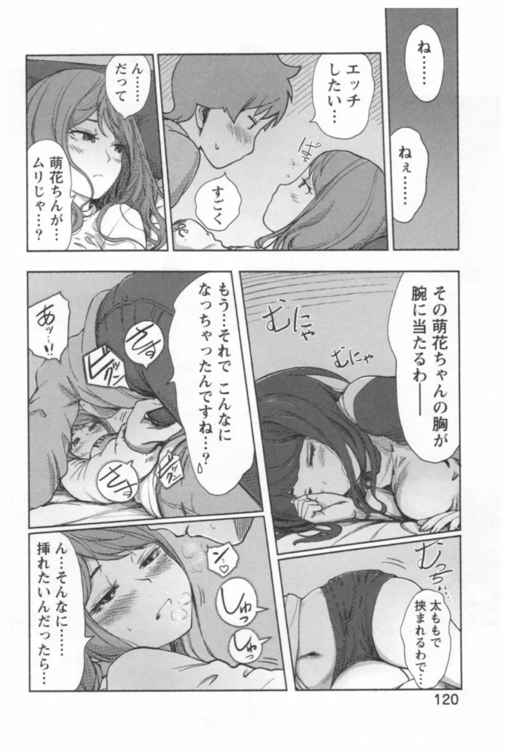 快感チェンジ♂⇔♀ エッチなキミは僕の中 Page.122