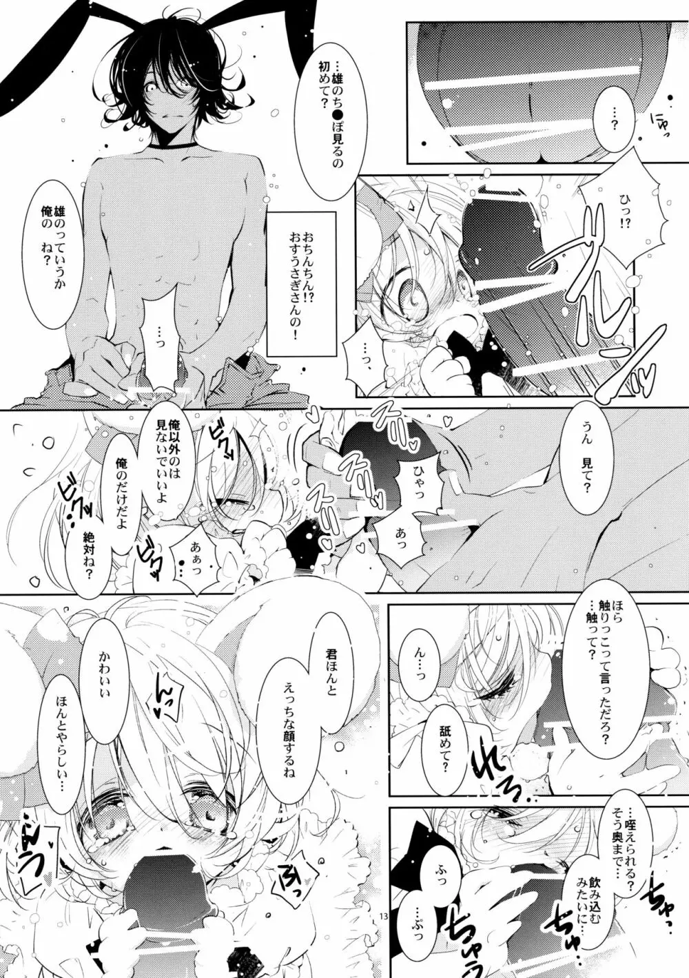 BLACK AND WHITE RABBIT 総集編 Page.17