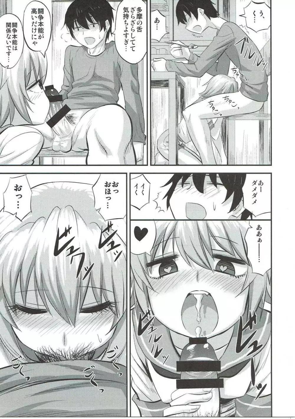 発情期多摩ちゃんと! Page.8