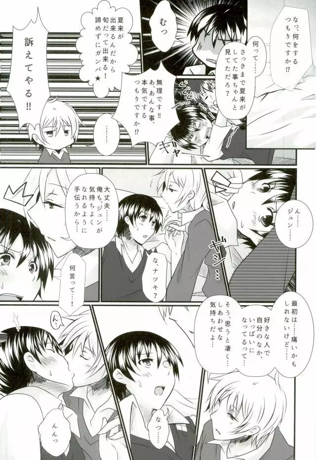 Pと夏来と旬のラブラブ3P生活 Page.16