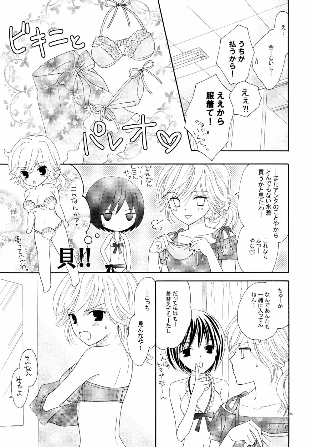 百合とビキニ Page.9