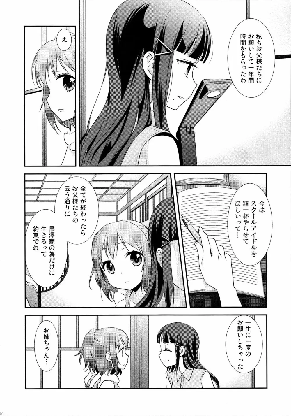 黒澤姉妹の家庭の事情 Page.10