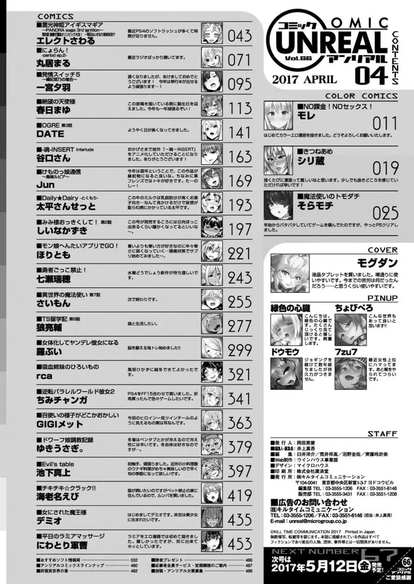 コミックアンリアル 2017年4月号 Vol.66 Page.481