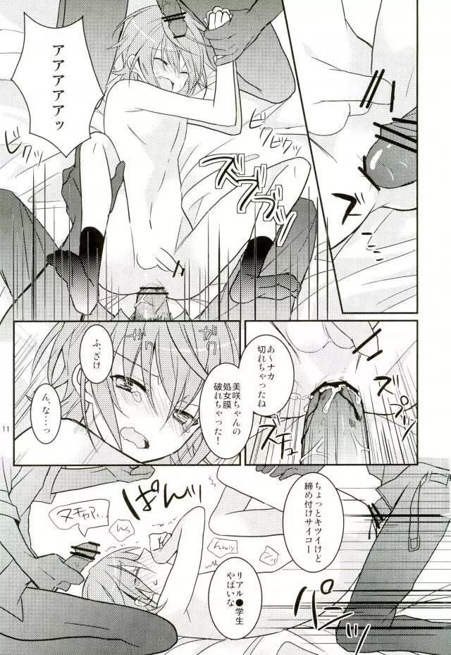 美咲にバツバツバツする本 Page.9