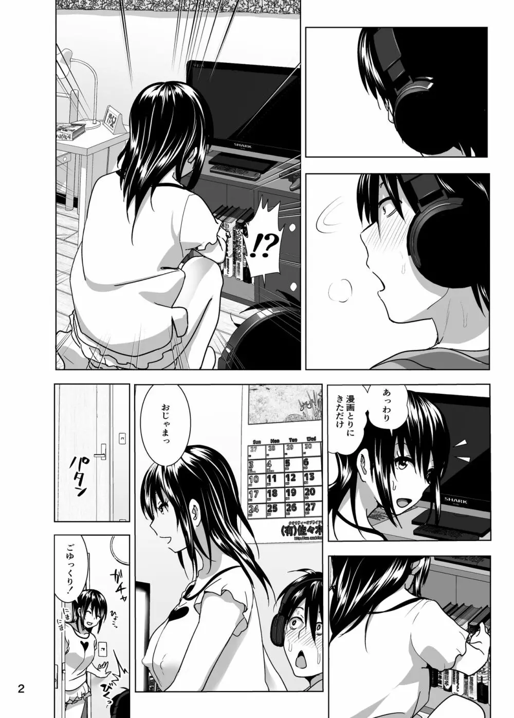 妹のおっぱいがまるだしだった話4 Page.3