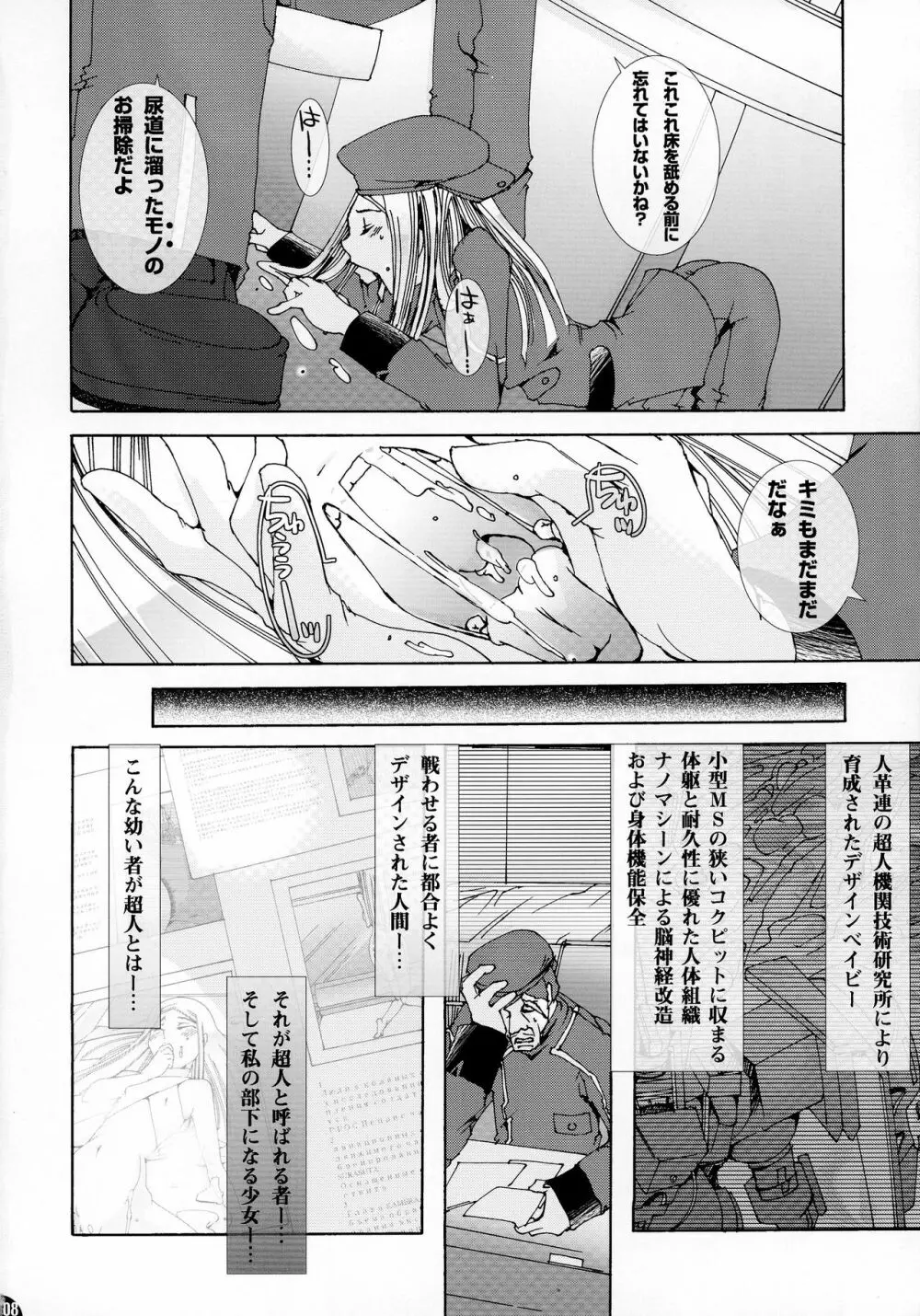 桃娘・戦娘 ~超兵計画の為に産み出された乙女の場合~ Page.8