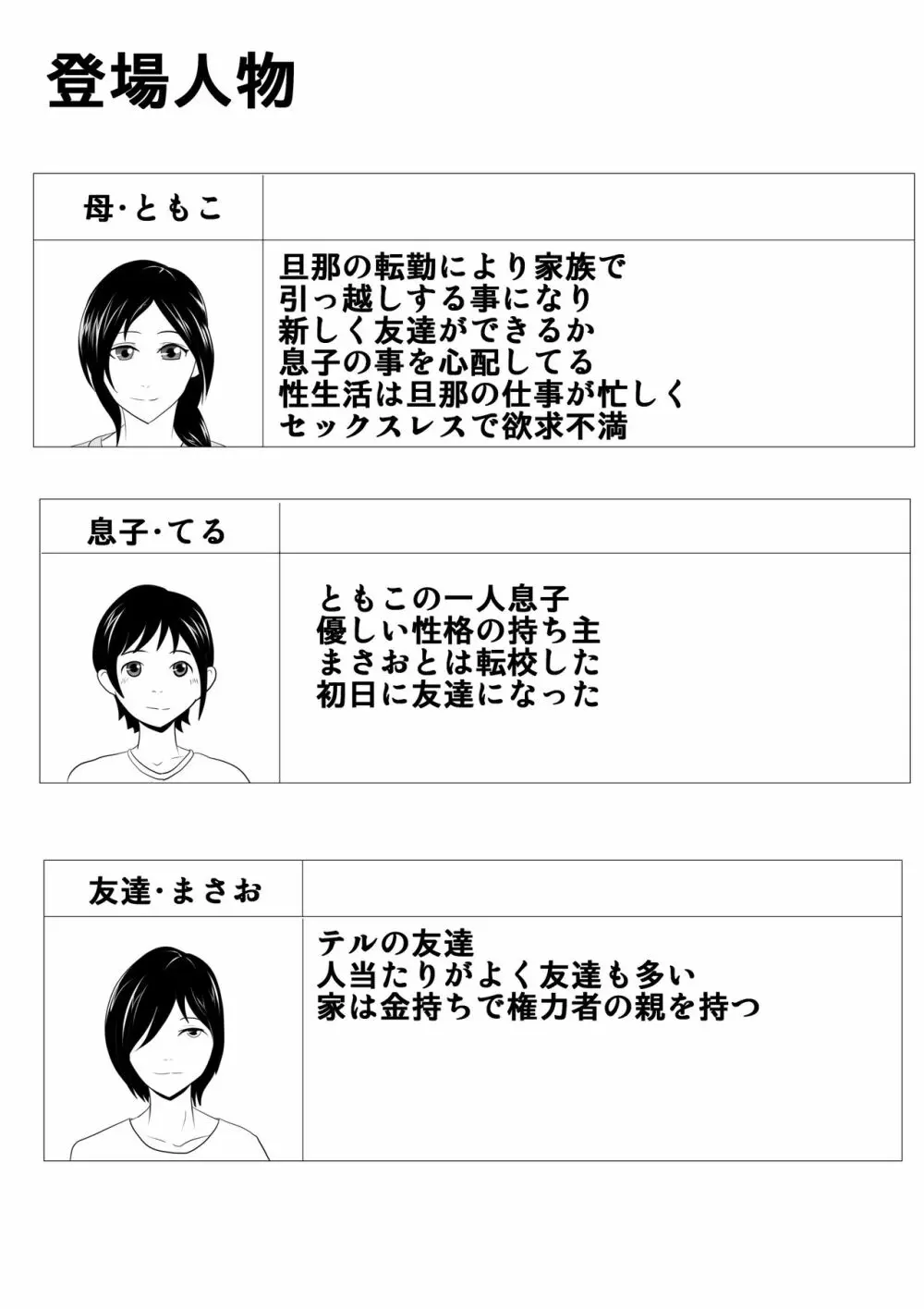 お前の母ちゃん綺麗だな - 抱かせろよ Page.2