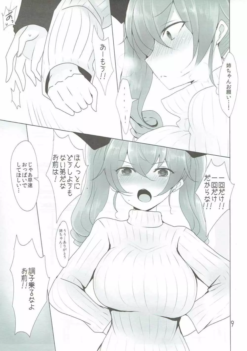 我が家の千代美お姉ちゃん2 Page.8