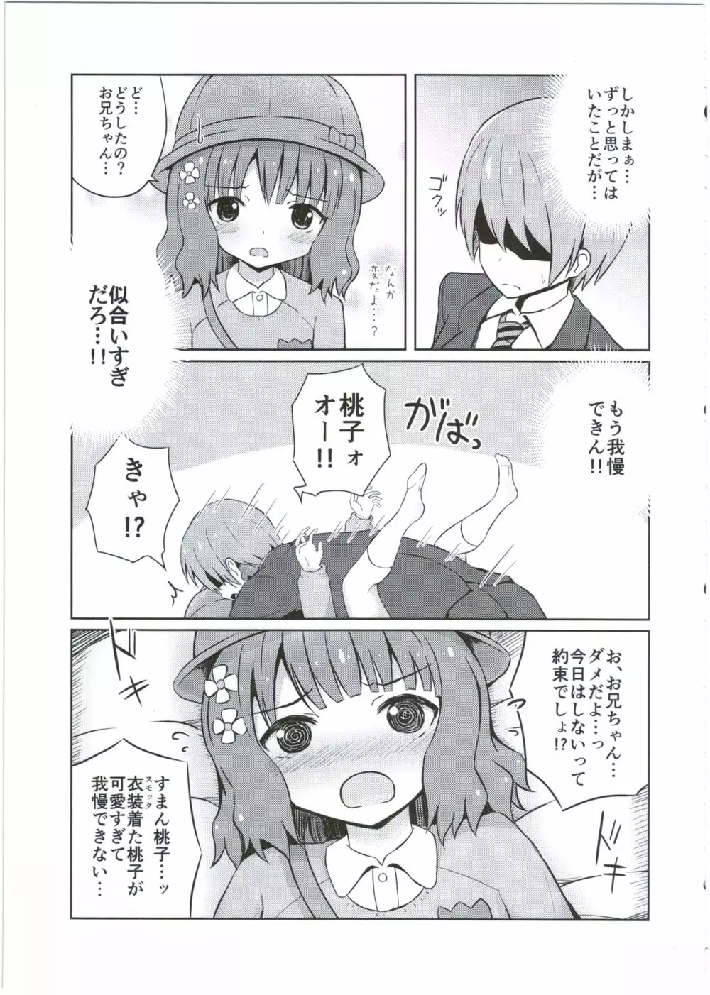 お兄ちゃん…桃子、AV女優だってできるよ？ Page.7