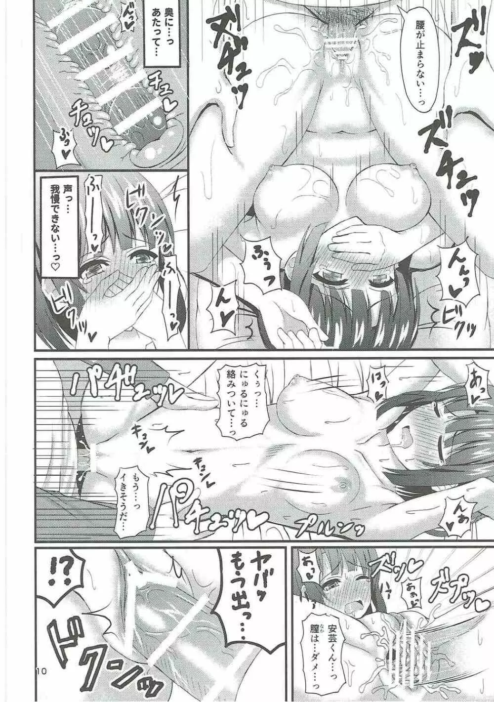(COMIC1☆11) [Mutant (白水ミュウタ)] 冴えない彼(ともやくん)のオトしかた (冴えない彼女の育てかた) Page.9