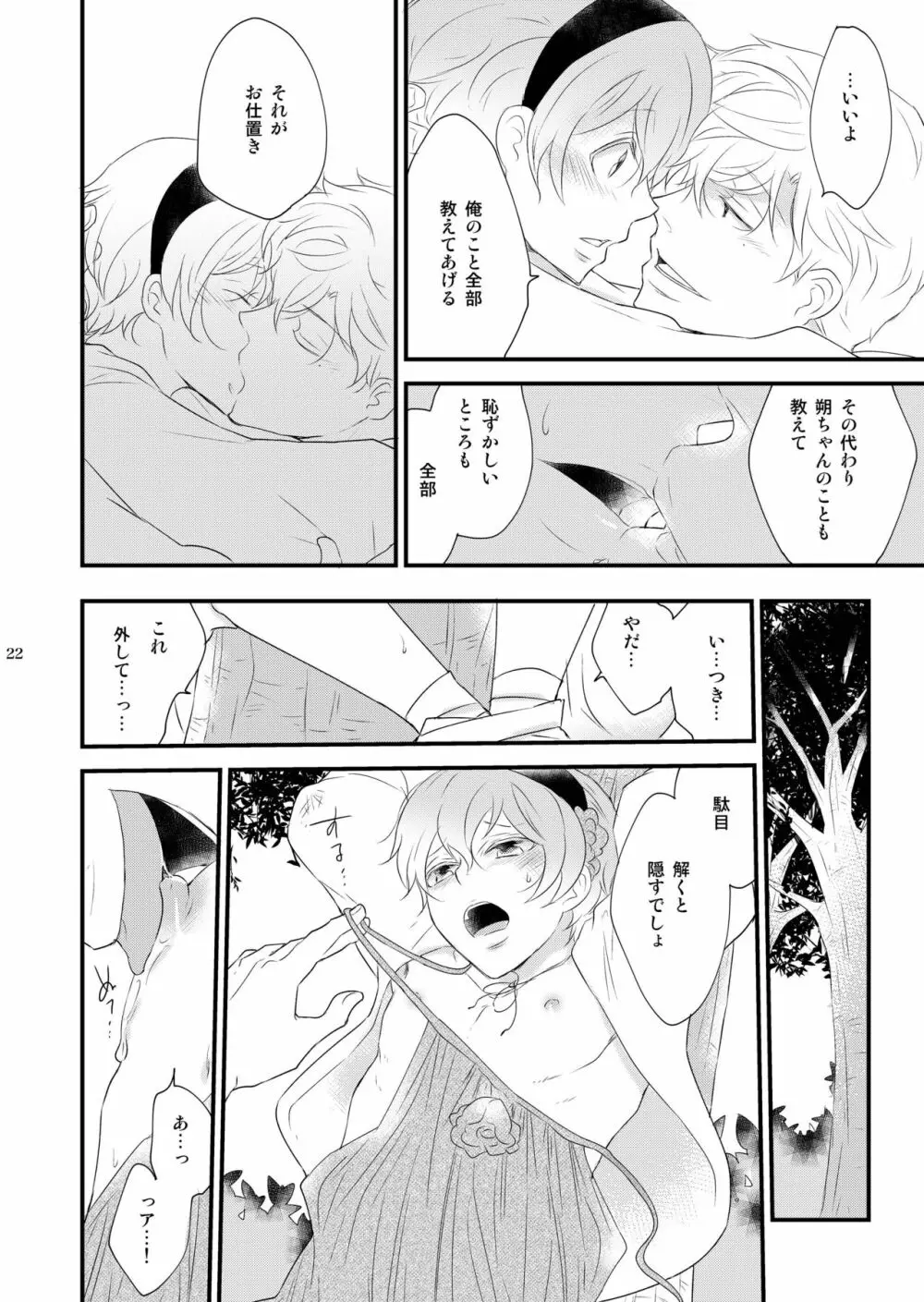 女装のオレと幼なじみのタラシの先輩がデートします Page.22