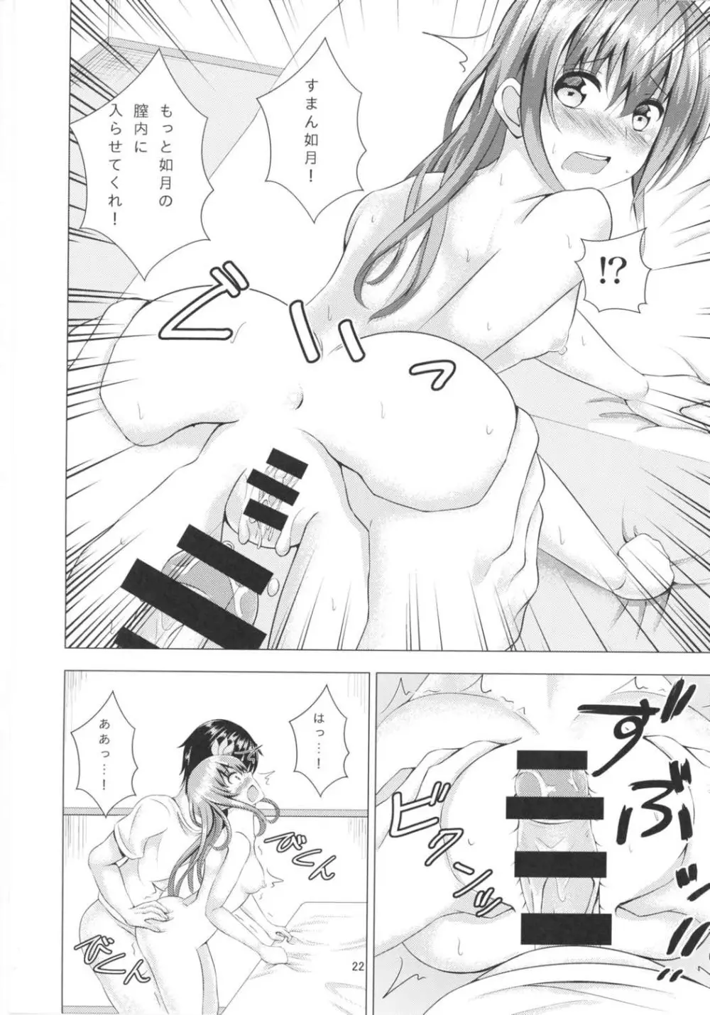 傾国の如月3 酔うとダメになっちゃう如月ちゃん Page.21