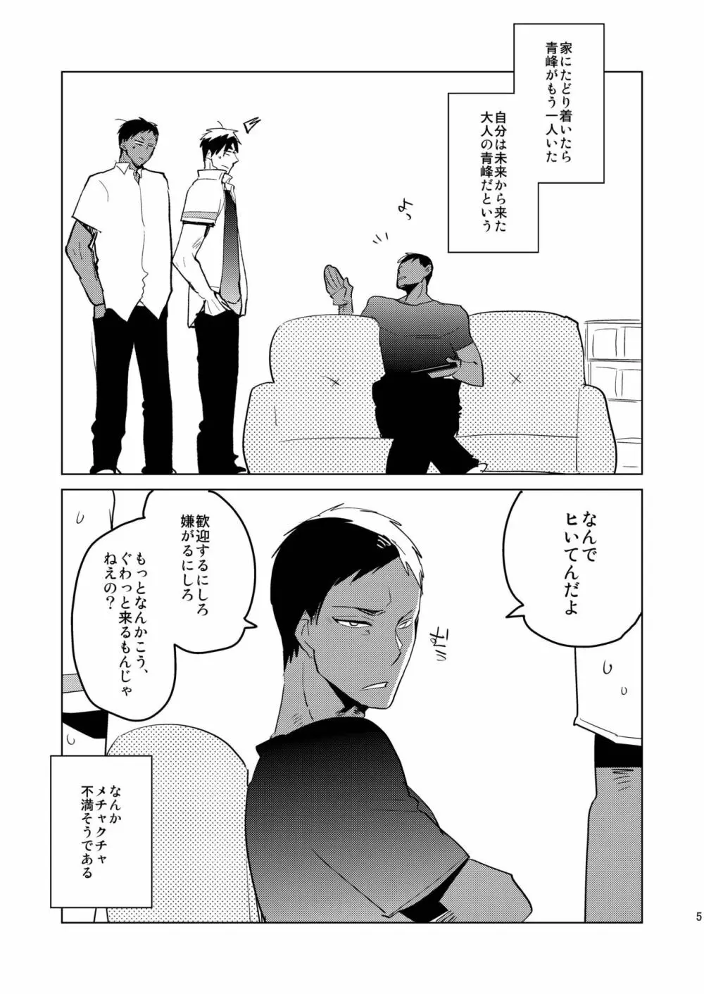 大人の青峰くんと（性的に）あそぼう Page.4