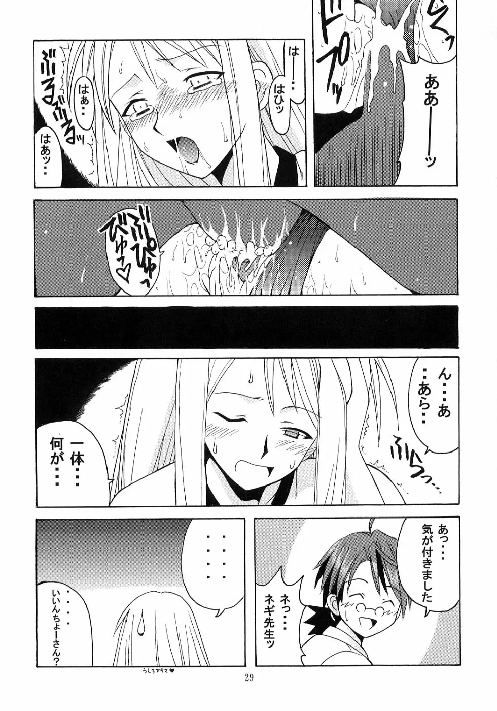 ネギ先生と賢者のブルマ Page.28