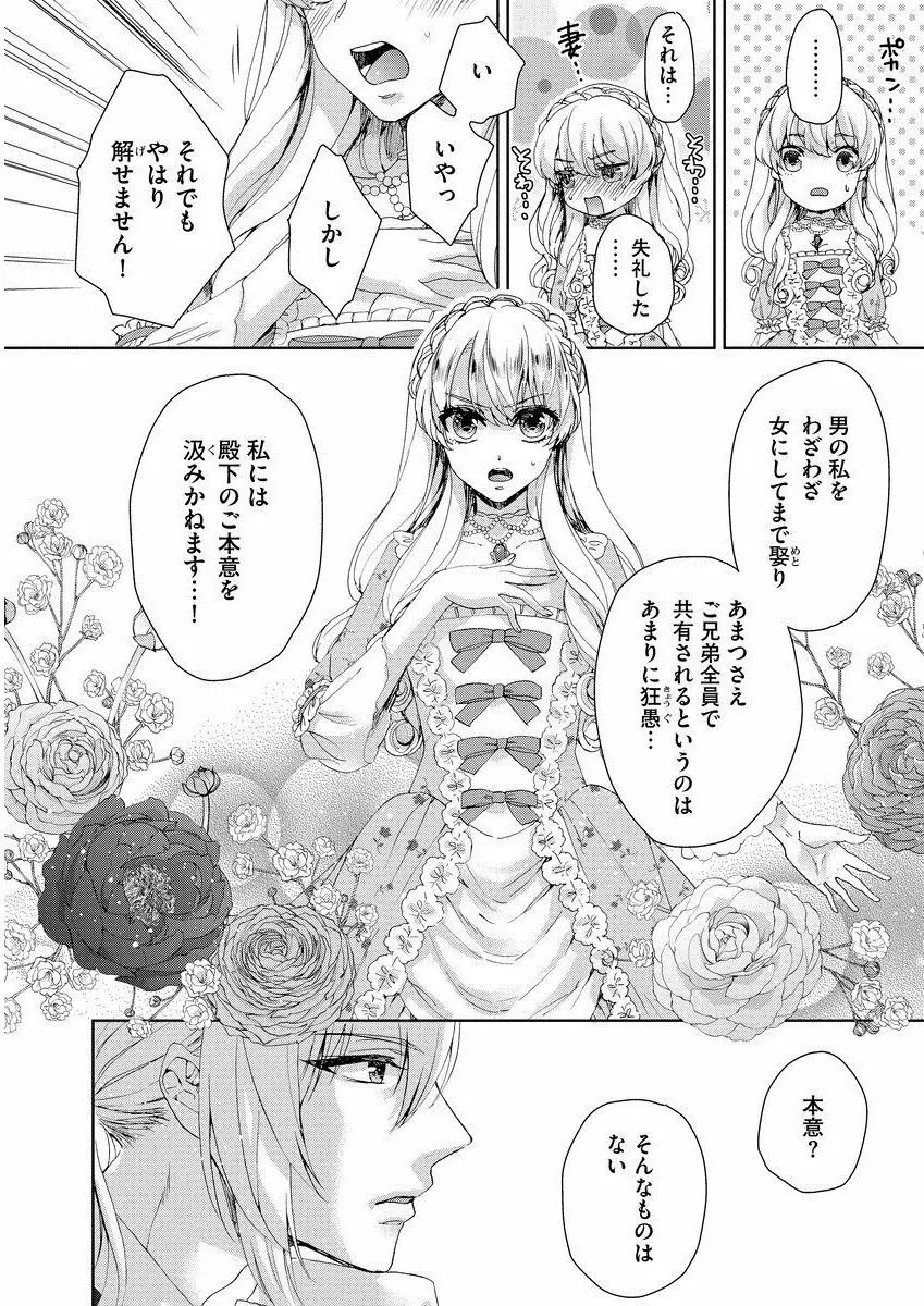 狂王子の歪な囚愛～女体化騎士の十月十日～ 1 Page.103