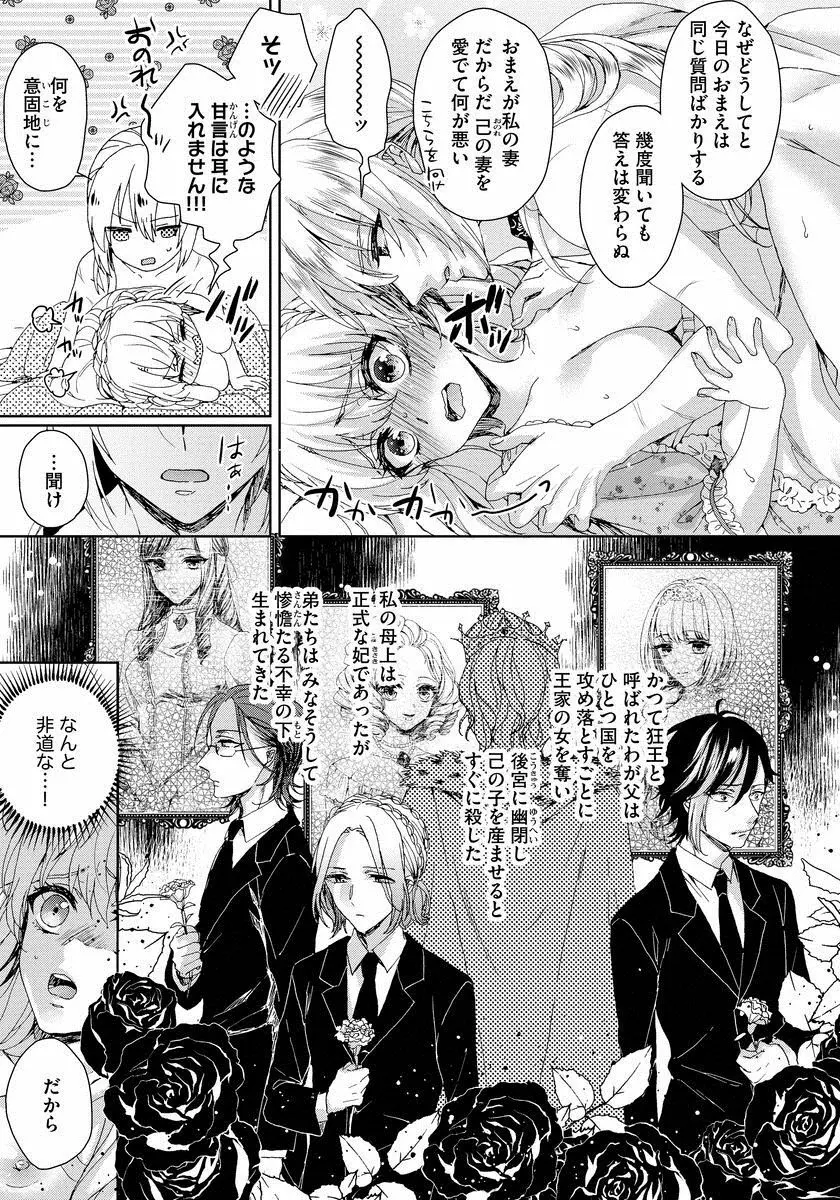 狂王子の歪な囚愛～女体化騎士の十月十日～ 1 Page.112