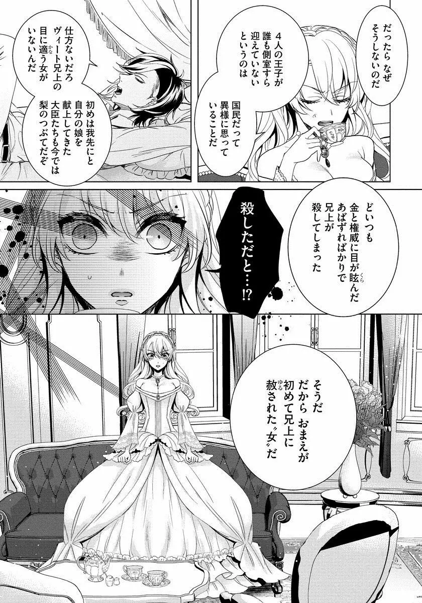 狂王子の歪な囚愛～女体化騎士の十月十日～ 1 Page.134