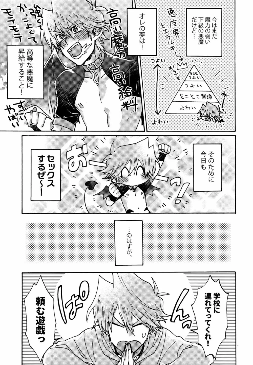 悪魔にカラダを売りはらえ!! Page.4