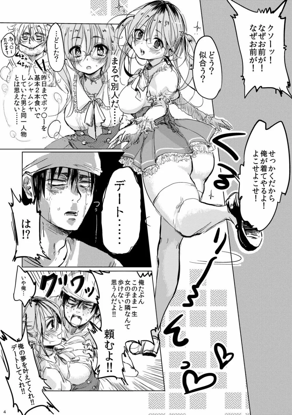 女の子になった君とデートしたい Page.3