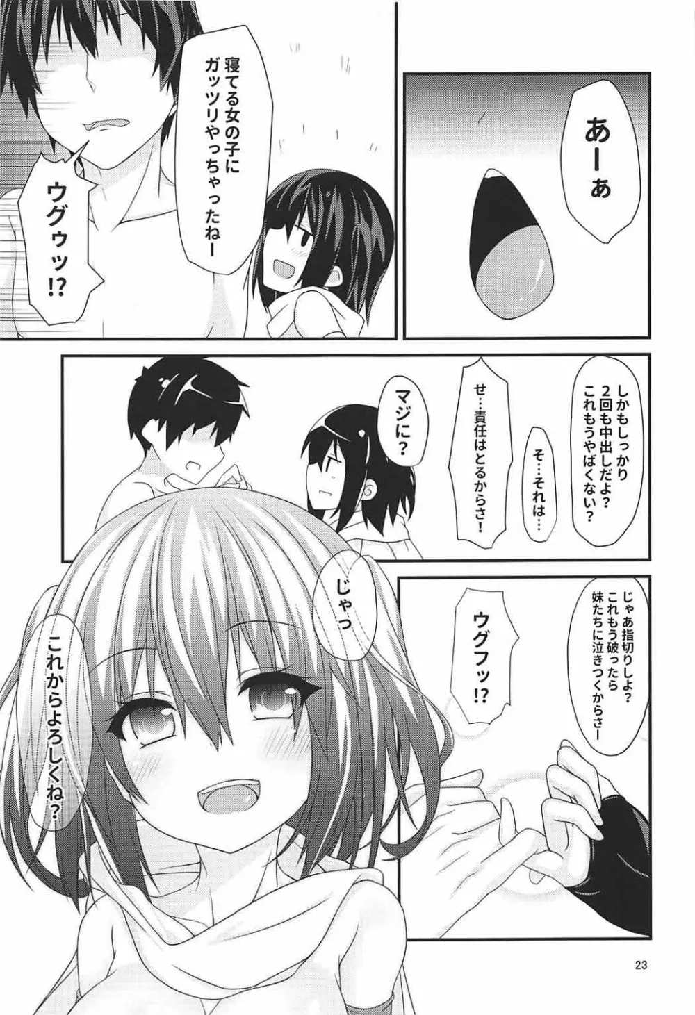 夜戦は夜とは限らない! Page.24