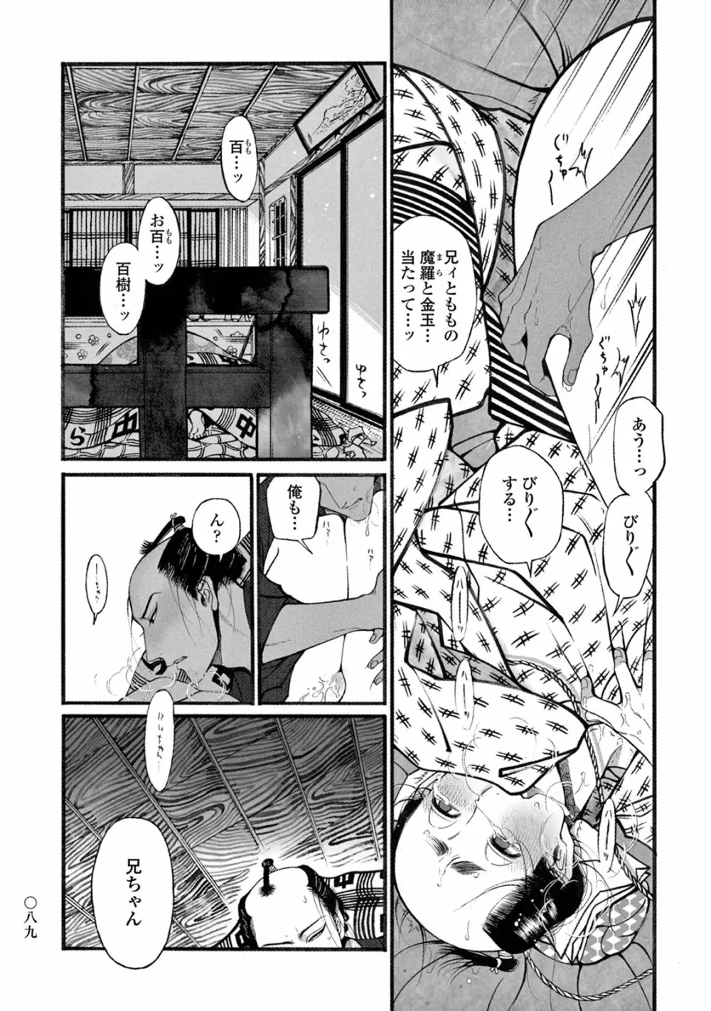 百と卍 Page.91