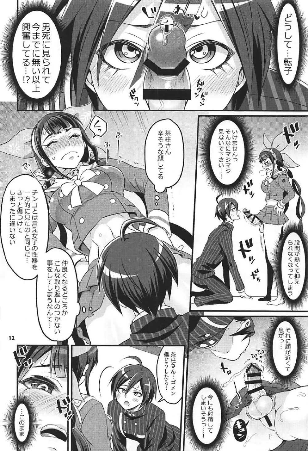 転子はチ○コが生えても男死のア○ルなんかに絶対負けません! Page.11