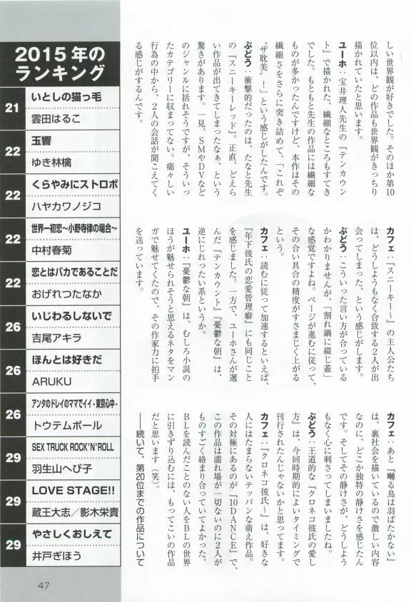 このBLがやばい! 2015年度版 Page.49