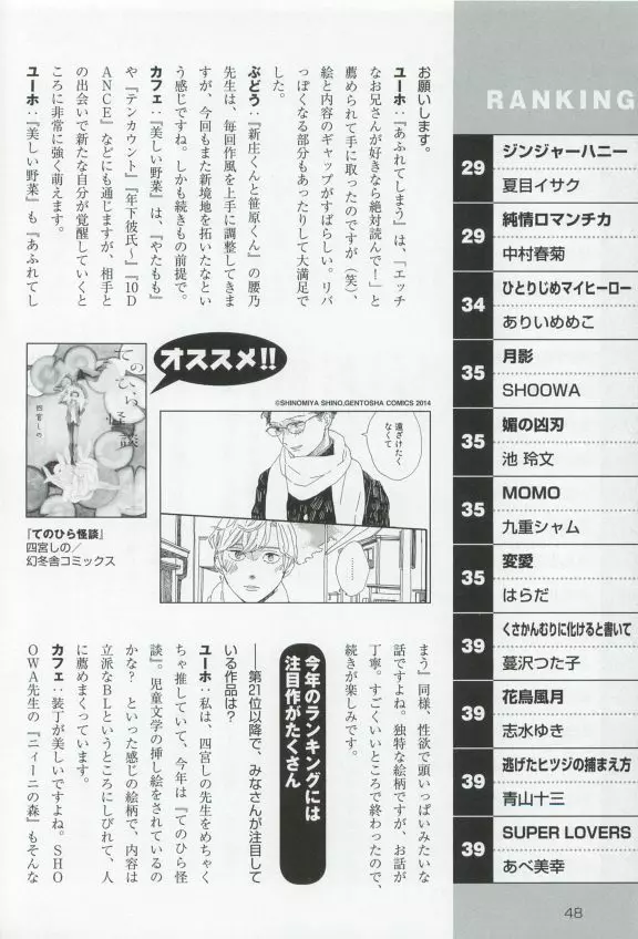 このBLがやばい! 2015年度版 Page.50