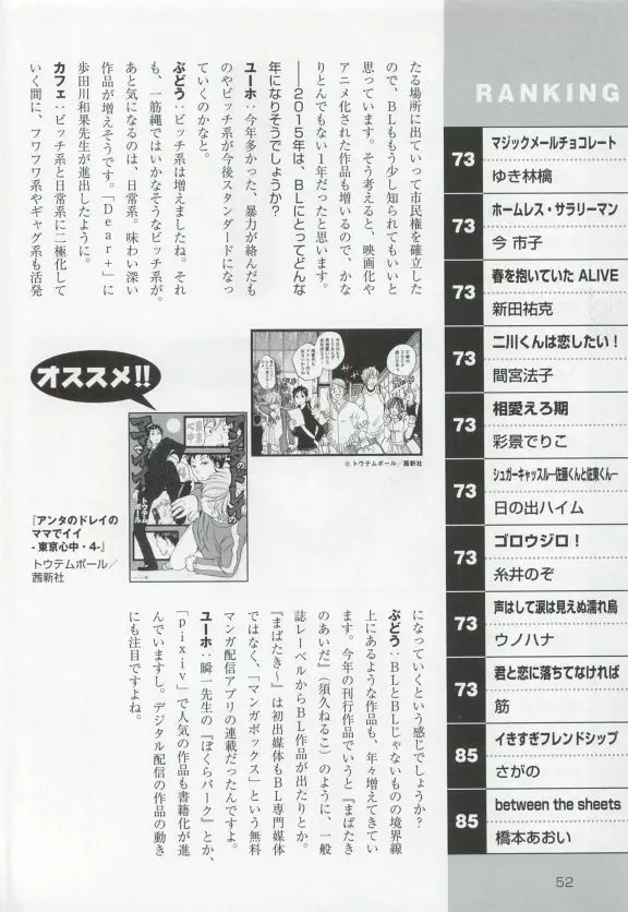 このBLがやばい! 2015年度版 Page.54