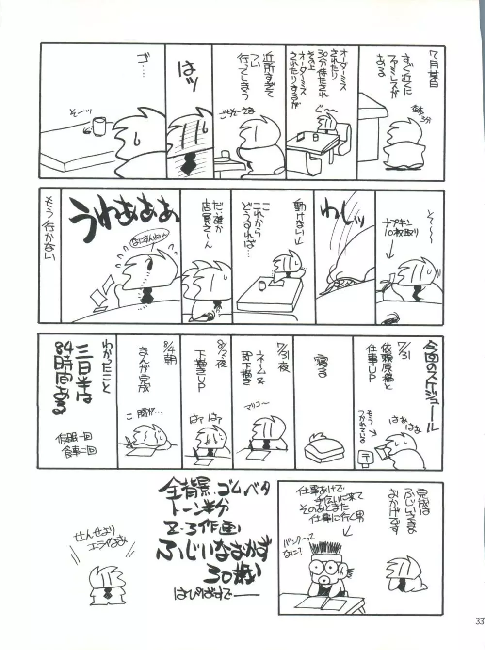 燃えろ巨乳レーサー！！ Page.33