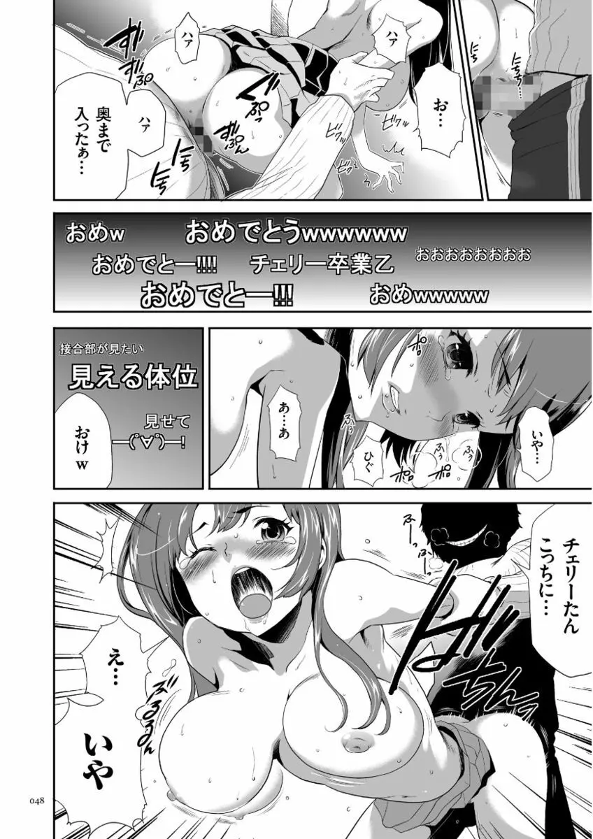 このJK密室に閉じ込めてめちゃくちゃにしたくない? Page.48