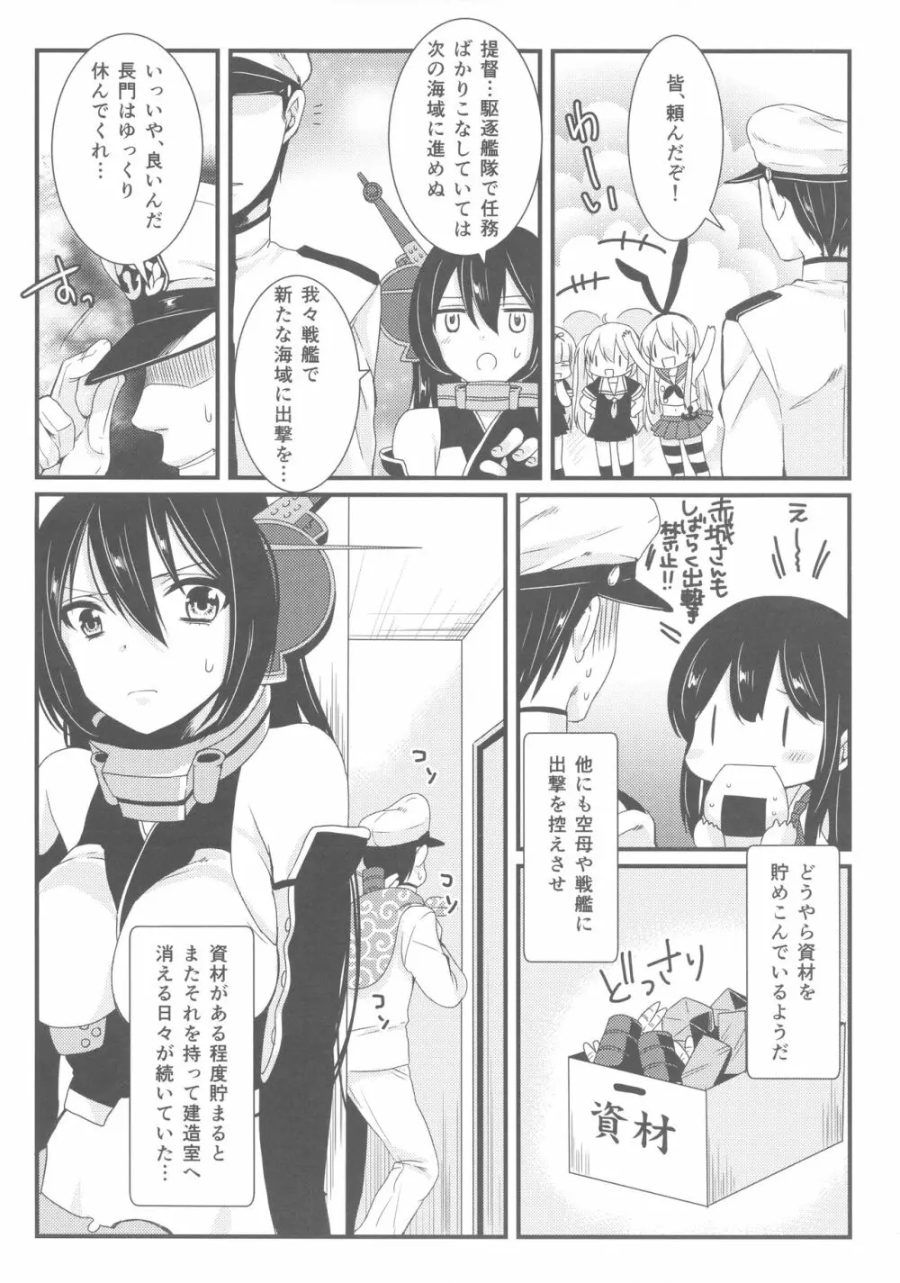 最近、提督のようすがちょっとおかしいのだが Page.3