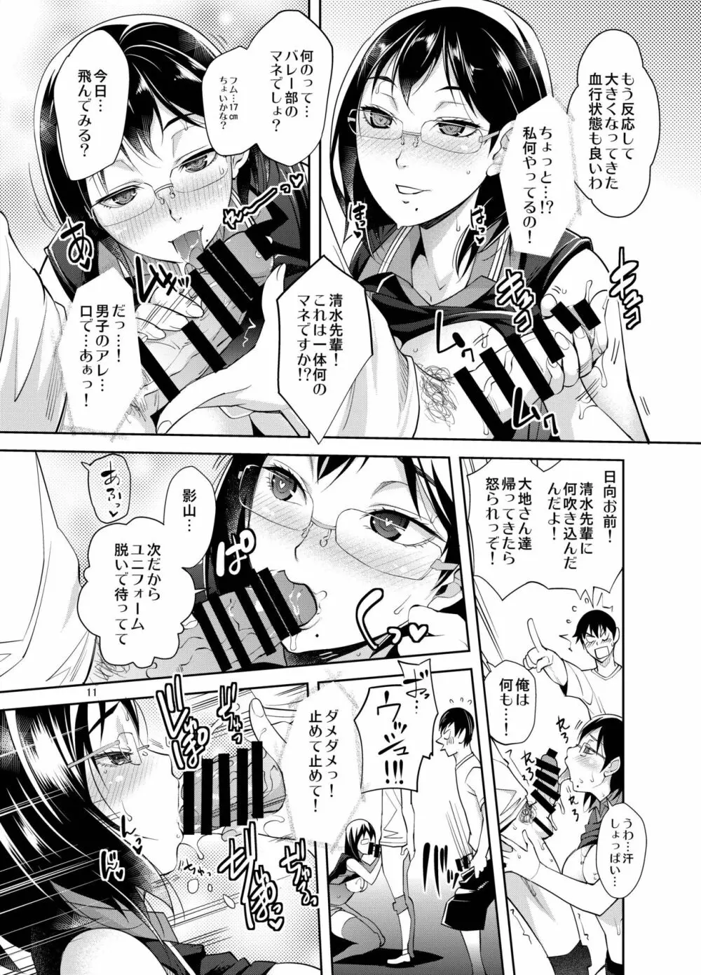 清水潔子さんの催淫射精管理 Page.10