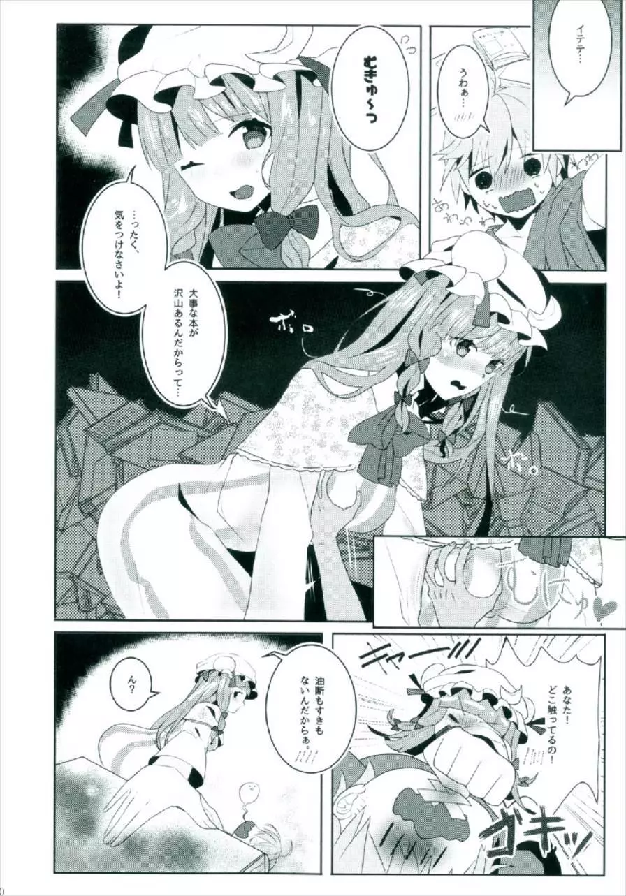 えっちな幻想郷～パチュリーとえっちな魔法編～ Page.8