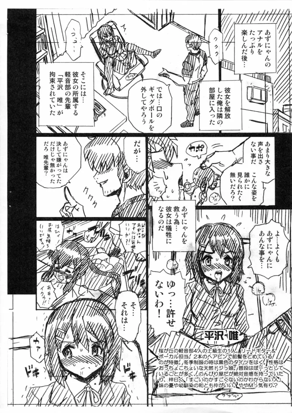 (C89) [RAT TAIL (IRIE YAMAZAKI)] TAIL-MAN K-ON! BOOK 2 YUI (けいおん!) Page.2
