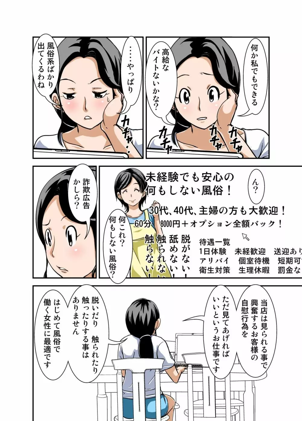 普通の主婦が風俗に堕ちた理由 その壱~仕事初め~ Page.5