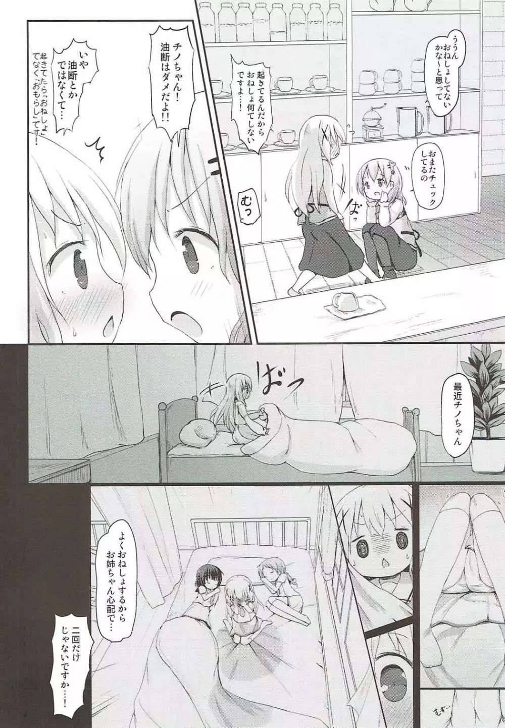 チノちゃんのおまたチェック Page.3