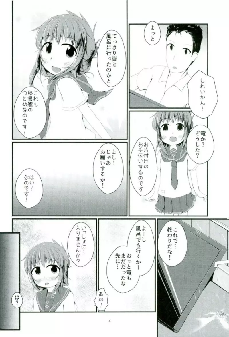 お風呂でいっしょにごにょごにょなのです Page.3