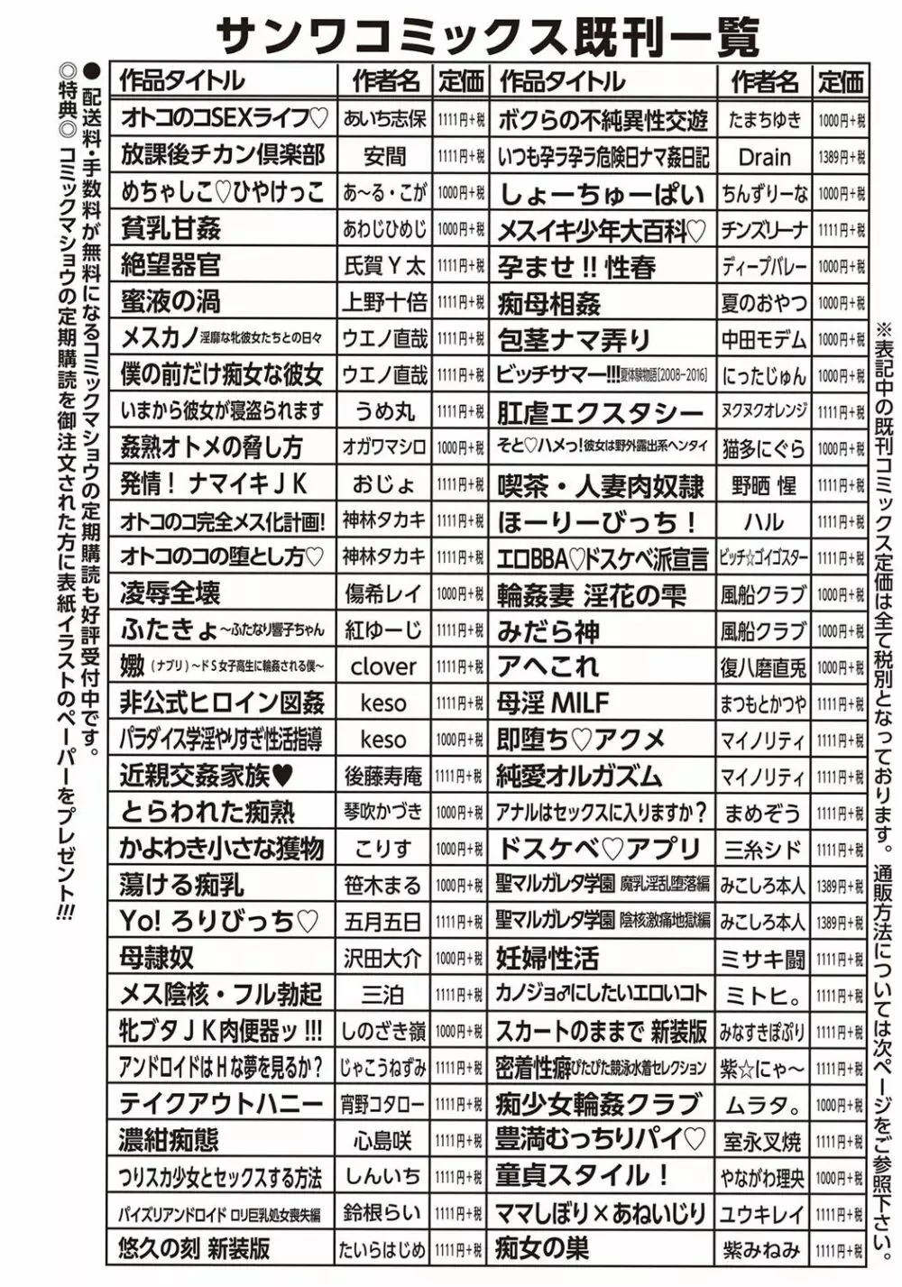 コミック・マショウ 2018年1月号 Page.287