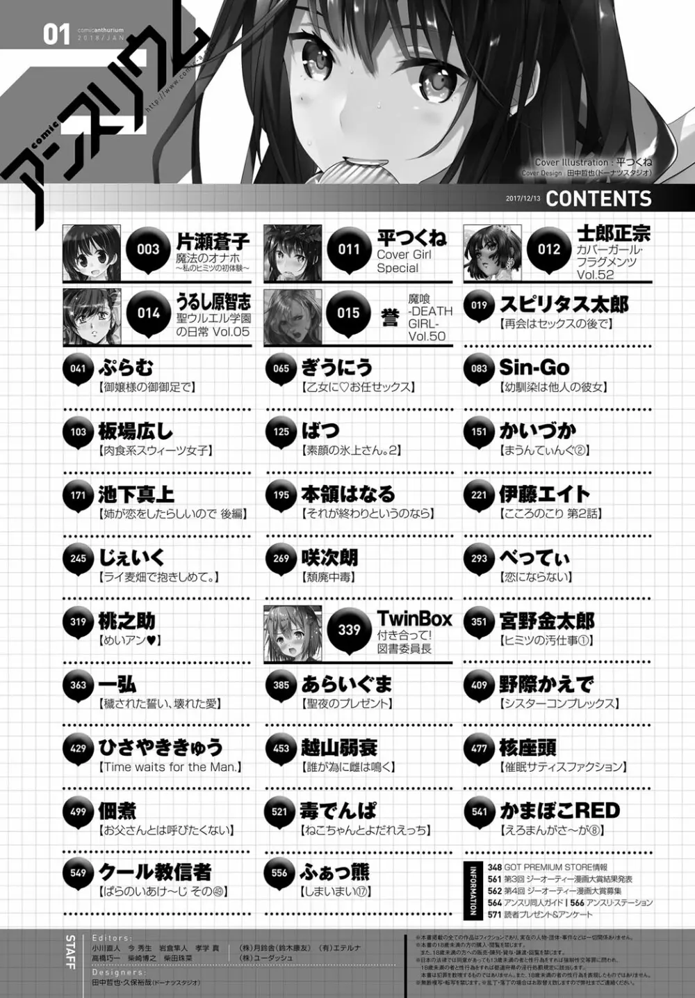 COMIC アンスリウム 2018年1月号 Page.571